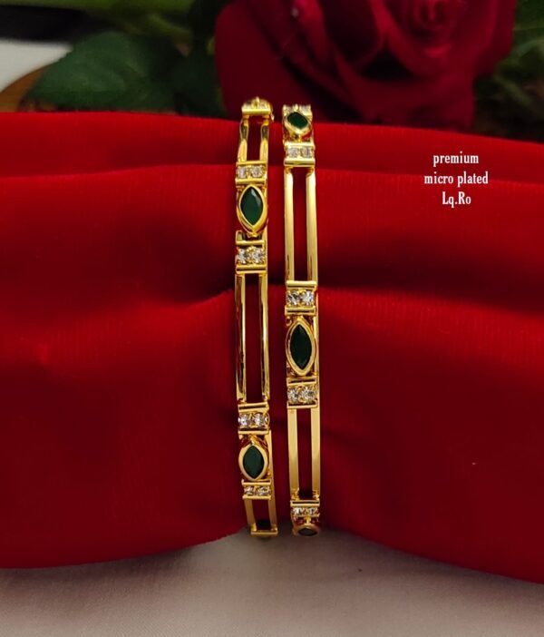 One gram gold Jewellery - One gram gold Bangles - Bridal Bangles