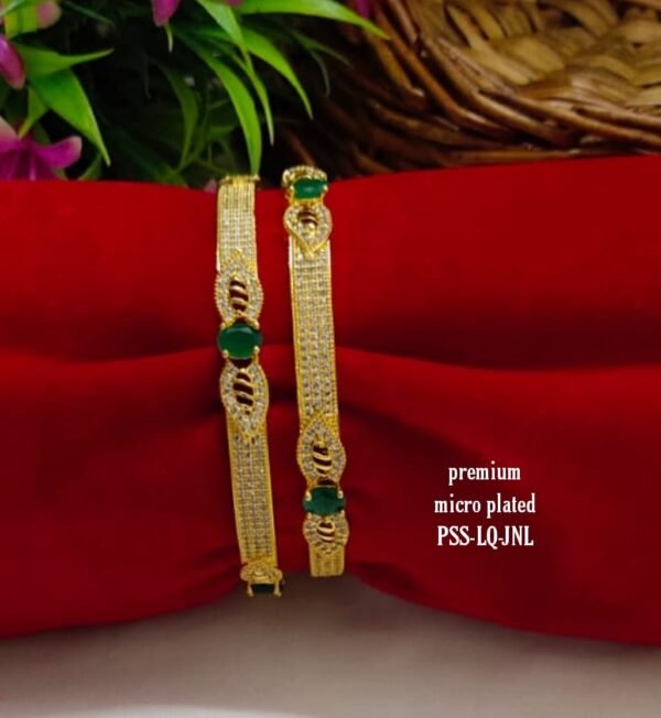 One gram gold Jewellery - One gram gold Bangles - Bridal Bangles