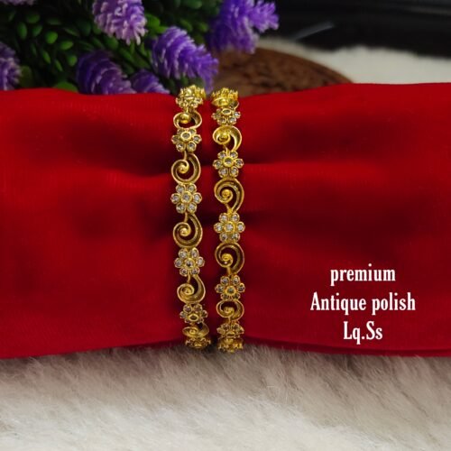 One gram gold Jewellery - One gram gold Bangles - Bridal Bangles