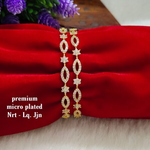 One gram gold Jewellery - One gram gold Bangles - Bridal Bangles