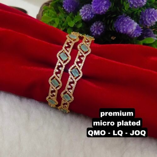 One gram gold Jewellery - One gram gold Bangles - Bridal Bangles