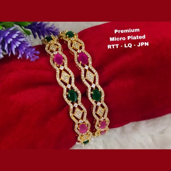 One Gram gold Bangles.. Bridal bangles