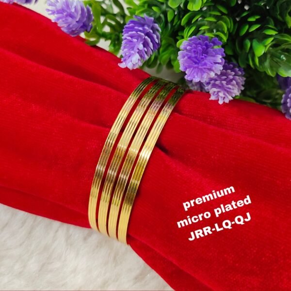 One gram gold plain bangles... One gram gold bangles
