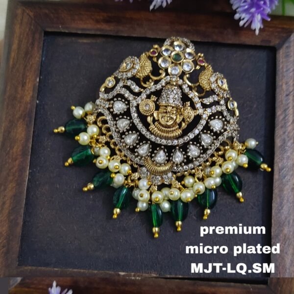 One gram gold lockets ... Antique venkateswara swamy locket