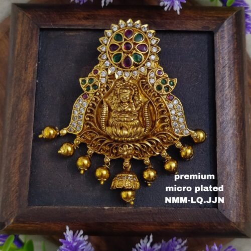 One gram gold lockets ... Antique Lakshmi locket One gram gold lockets ... Antique Lakshmi locket