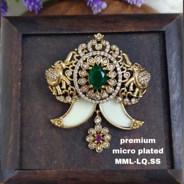 One gram gold puligoru locket with out God