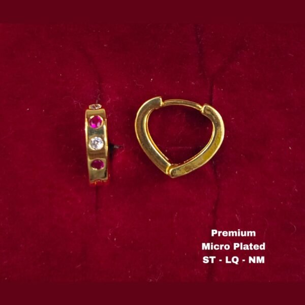 One gram gold earrings... One gram gold hoop earrings