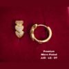 One gram gold Earrings | One gram gold Jewellery | Hoop Earrings