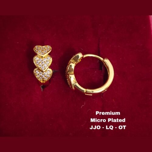 One gram gold earrings... One gram gold hoop earrings