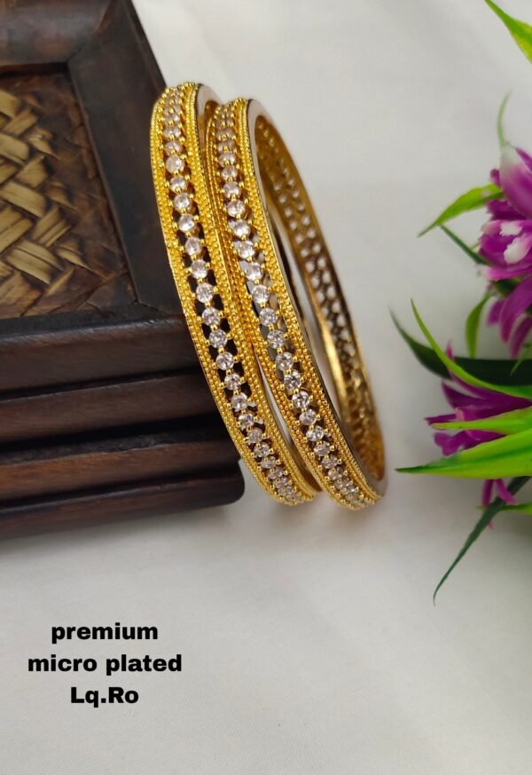 One gram gold Jewellery - One gram gold Bangles - Bridal Bangles