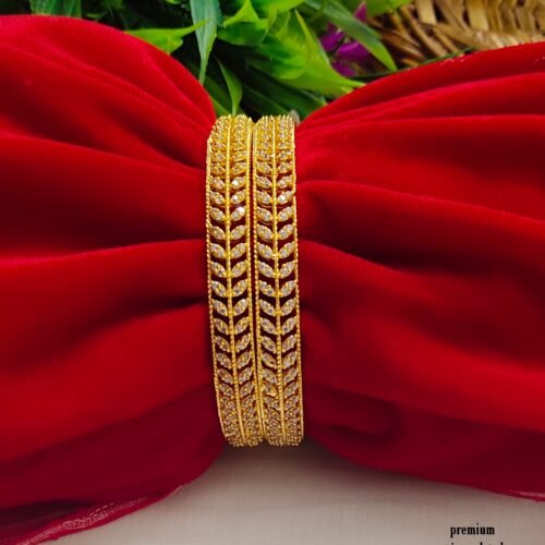 One gram gold Bangles - One gram gold Jewellery - Bridal Bangles