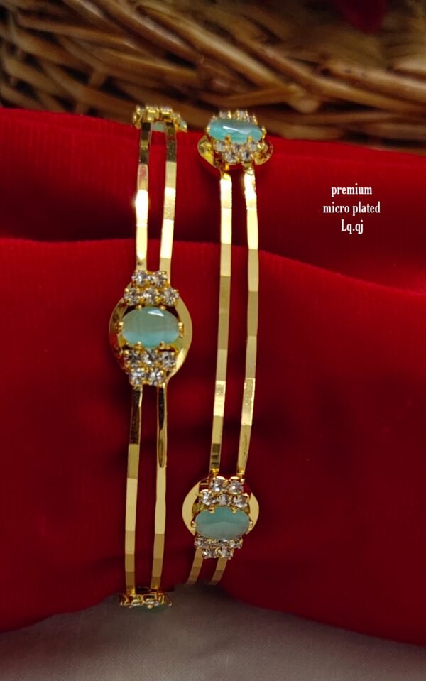 One gram gold Jewellery - One gram gold Bangles - Bridal Bangles