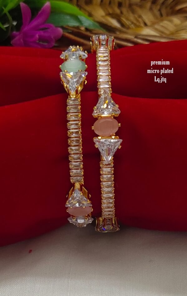 One gram gold Jewellery - One gram gold Bangles - Bridal Bangles