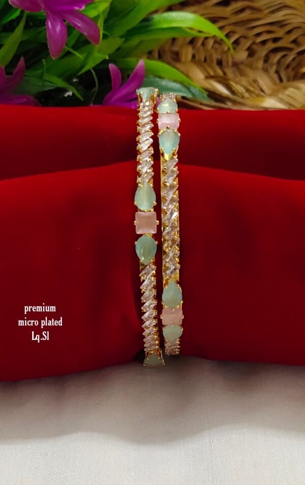 One gram gold Jewellery - One gram gold Bangles - Bridal Bangles