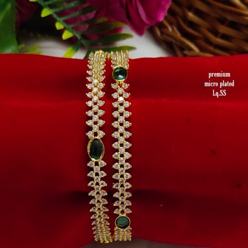 One gram gold Jewellery - One gram gold Bangles - Bridal Bangles