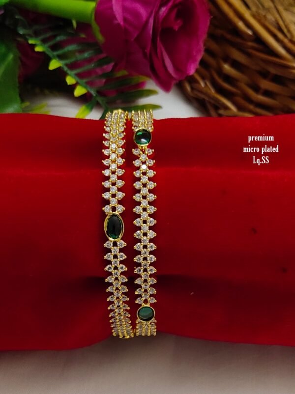 One gram gold Jewellery - One gram gold Bangles - Bridal Bangles