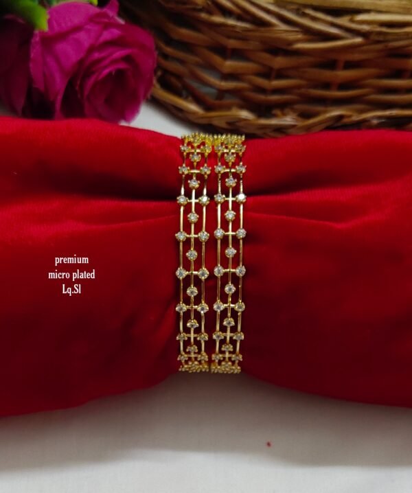 One gram gold Jewellery - One gram gold Bangles - Bridal Bangles