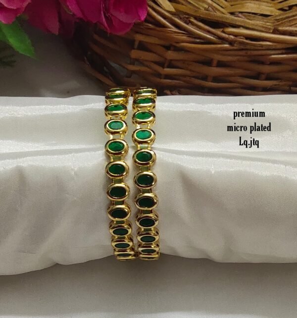 One gram gold Jewellery - One gram gold Bangles - Bridal Bangles