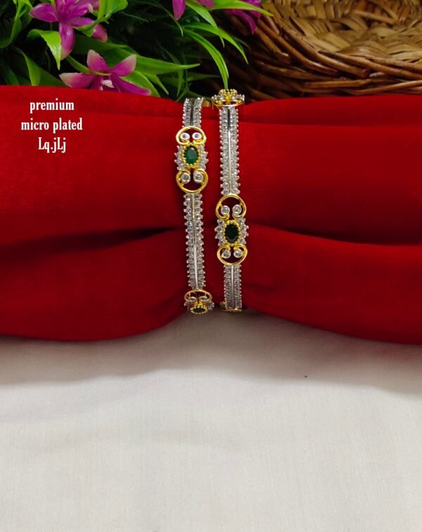 One gram gold Jewellery - One gram gold Bangles - Bridal Bangles