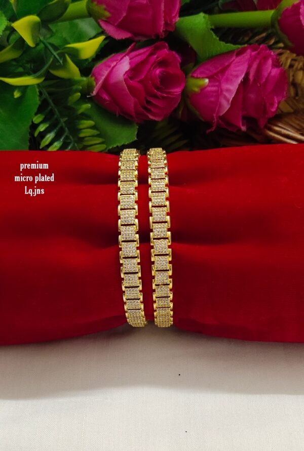 One gram gold Jewellery - One gram gold Bangles - Bridal Bangles