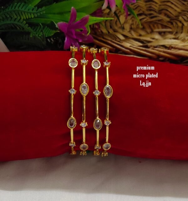 One gram gold Jewellery - One gram gold Bangles - Bridal Bangles