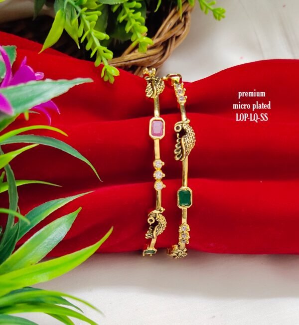 One gram gold Jewellery - One gram gold Bangles - Bridal Bangles