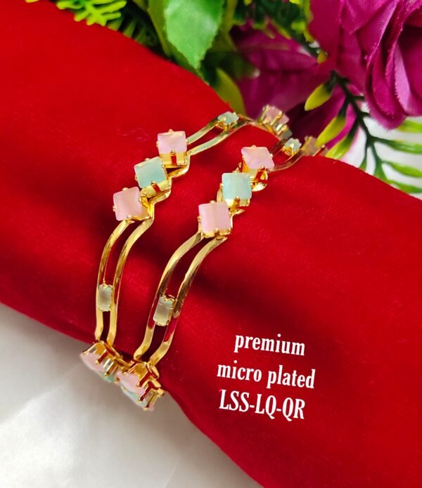 One gram gold Jewellery - One gram gold Bangles - Bridal Bangles