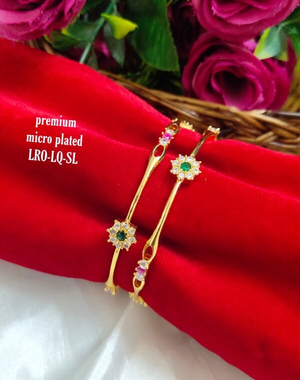 One gram gold Jewellery - One gram gold Bangles - Bridal Bangles