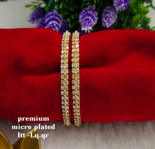 One gram gold Jewellery - One gram gold Bangles - Bridal Bangles