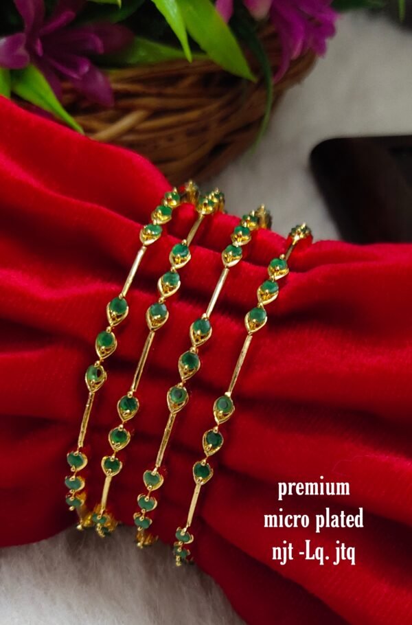 One gram gold Jewellery - One gram gold Bangles - Bridal Bangles