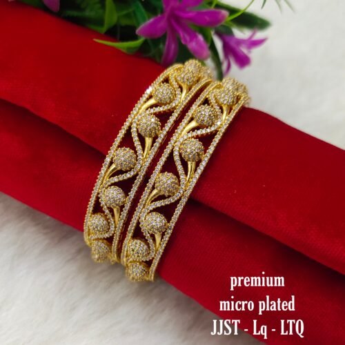 One gram gold Jewellery - One gram gold Bangles - Bridal Bangles