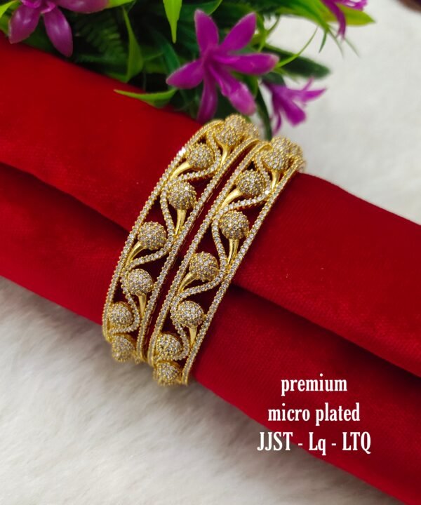 One gram gold Jewellery - One gram gold Bangles - Bridal Bangles
