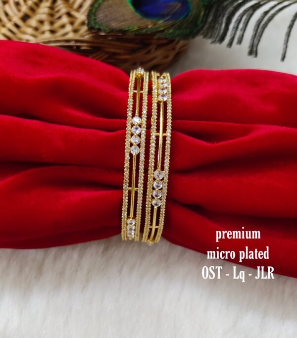 One gram gold Jewellery - One gram gold Bangles - Bridal Bangles