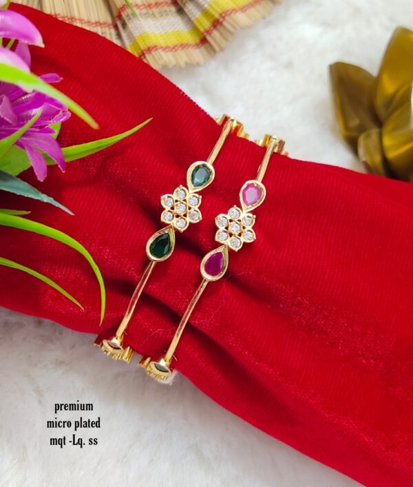 One gram gold Jewellery - One gram gold Bangles - Bridal Bangles