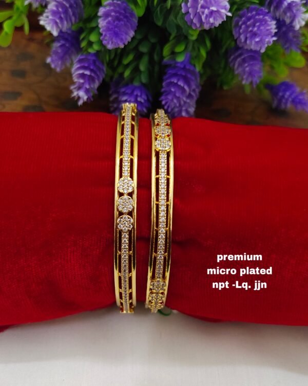 One gram gold Jewellery - One gram gold Bangles - Bridal Bangles
