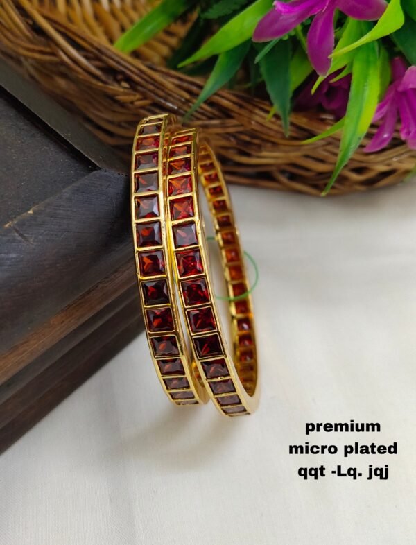 One gram gold Jewellery - One gram gold Bangles - Bridal Bangles
