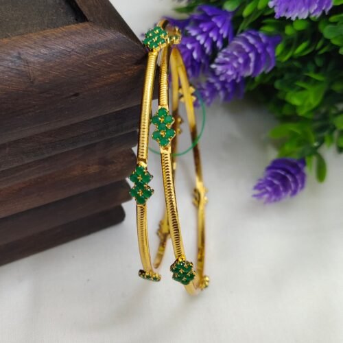 One gram gold Jewellery - One gram gold Bangles - Bridal Bangles