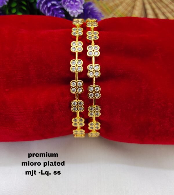 One gram gold Jewellery - One gram gold Bangles - Bridal Bangles