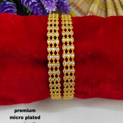 One gram gold Jewellery - One gram gold Bangles - Bridal Bangles
