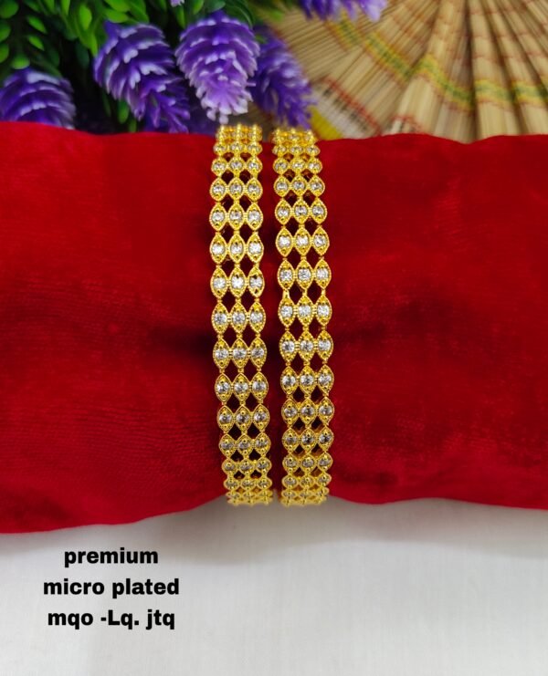 One gram gold Jewellery - One gram gold Bangles - Bridal Bangles