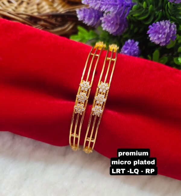 One gram gold Jewellery - One gram gold Bangles - Bridal Bangles
