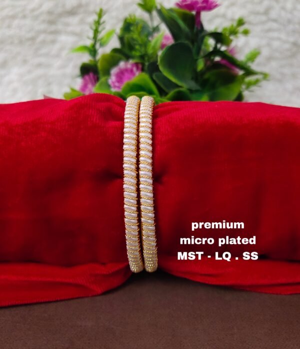 One gram gold Jewellery - One gram gold Bangles - Bridal Bangles