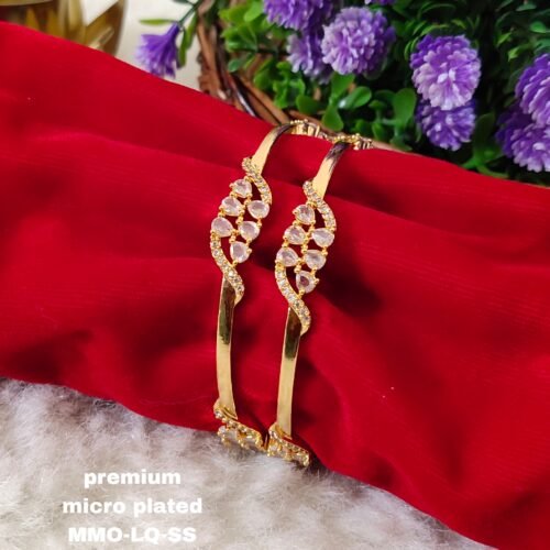 One gram gold Jewellery - Function wear Bangles - Bridal Bangles - One gram gold Jewellery