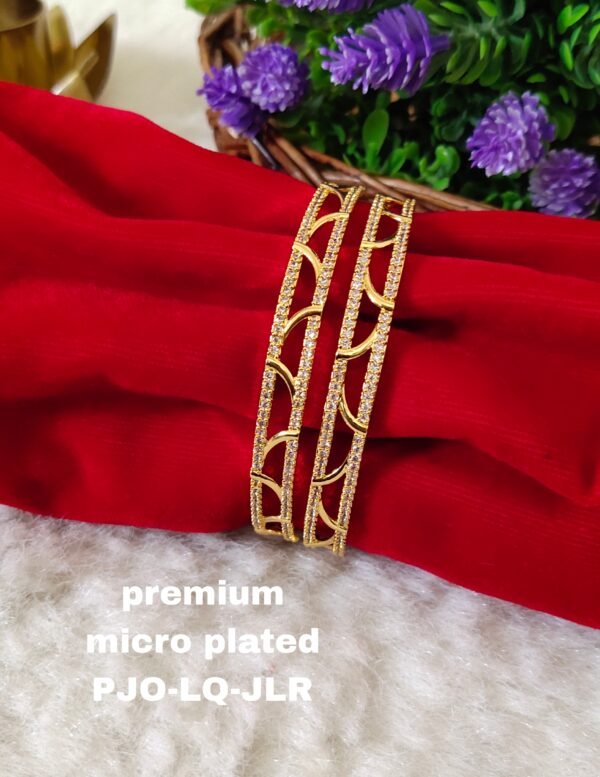 One gram gold Jewellery - One gram gold Bangles - Bridal Bangles