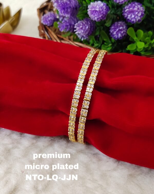 One gram gold Jewellery - Bridal Bangles - One gram gold Bangles