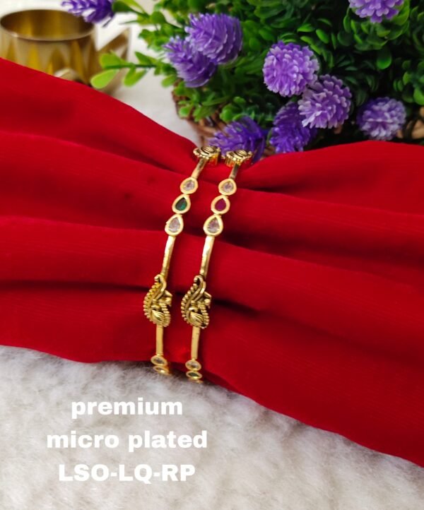 One gram gold Jewellery - One gram gold Bangles - Bridal Bangles