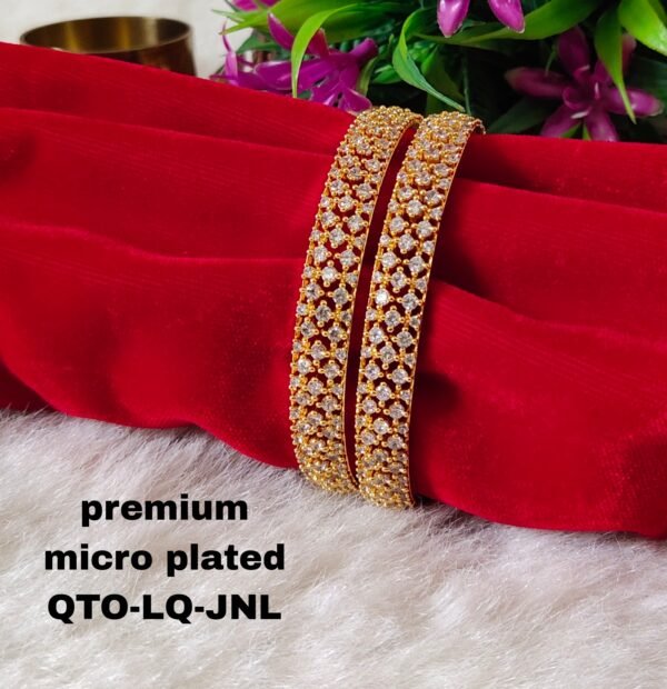 One gram gold Jewellery - One gram gold Bangles - Bridal Bangles