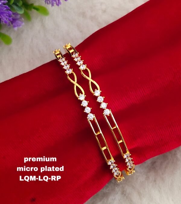 One gram gold Jewellery - One gram gold Bangles - Bridal Bangles