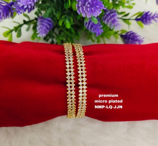 One gram gold Jewellery - Bridal Bangles - One gram gold Bangles