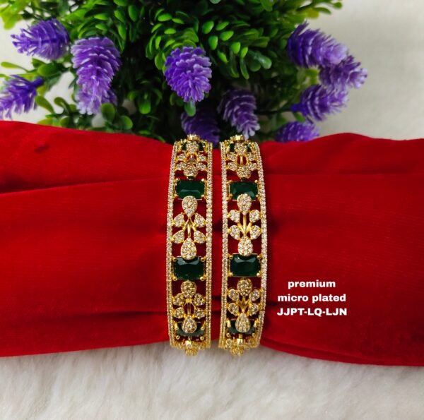 One gram gold Jewellery - One gram gold Bangles - Bridal Bangles